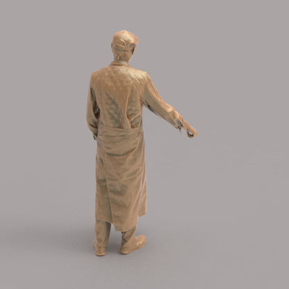 MM1038 Male Shop Keeper With Hand Out Figure