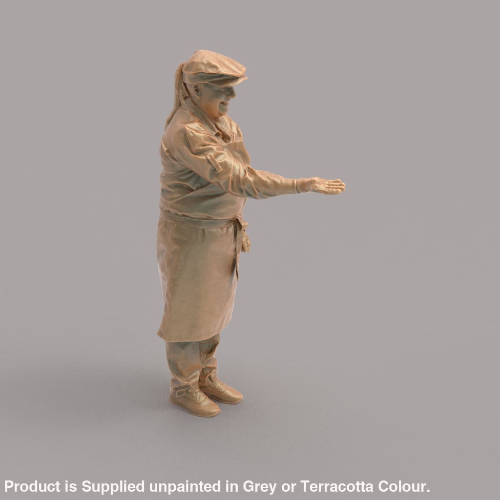 MM1040 Female Shop Keeper With Hand Out Figure