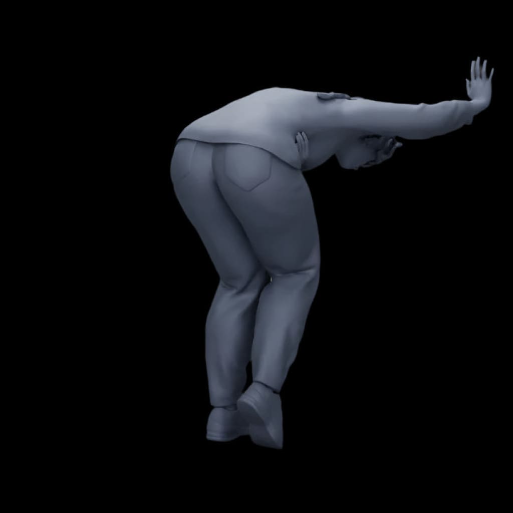 MM1069 Drunk Girl being ill Figure