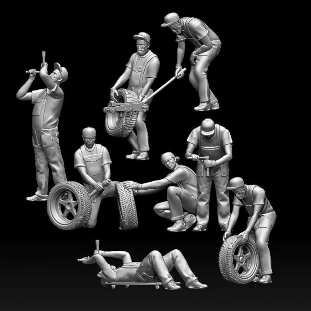 MM1070 Garage Mechanic 1 Figure