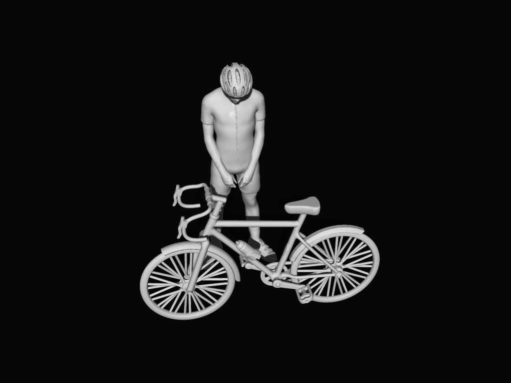 MM1073 Racing Bike Riders No 1 Figure