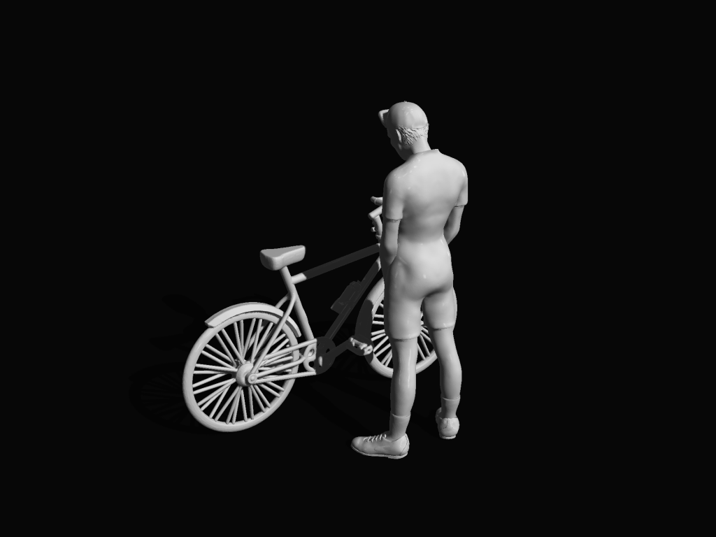 MM1073 Racing Bike Riders No 2 Figure