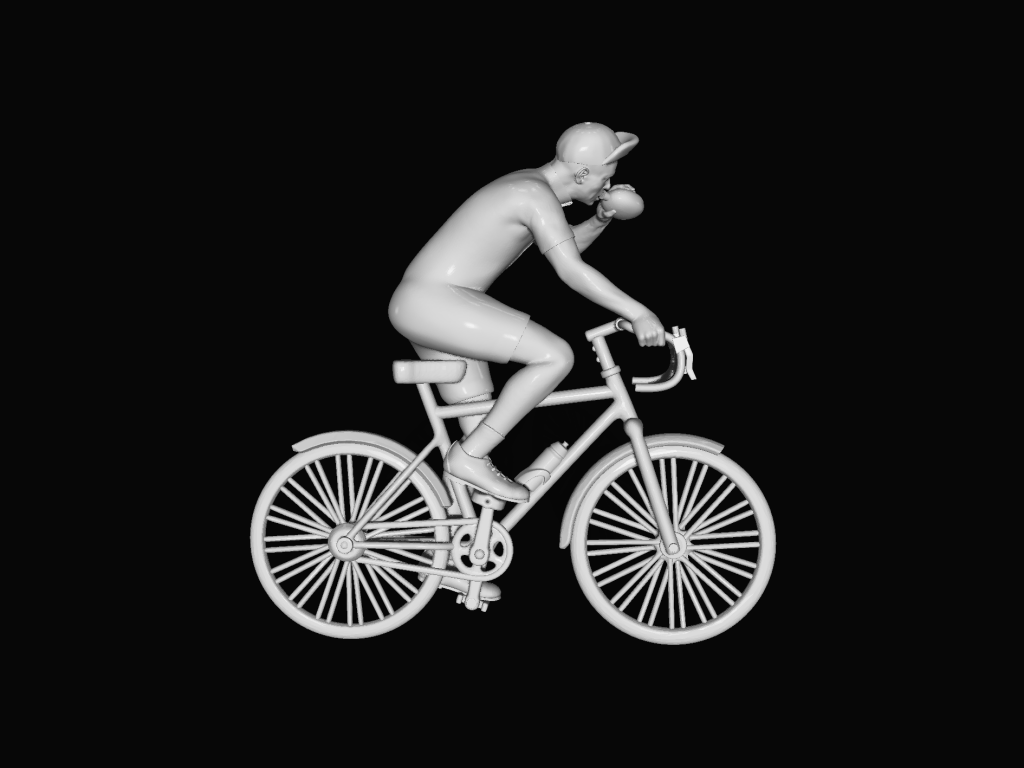 MM1073 Racing Bike Riders No 3 Figure