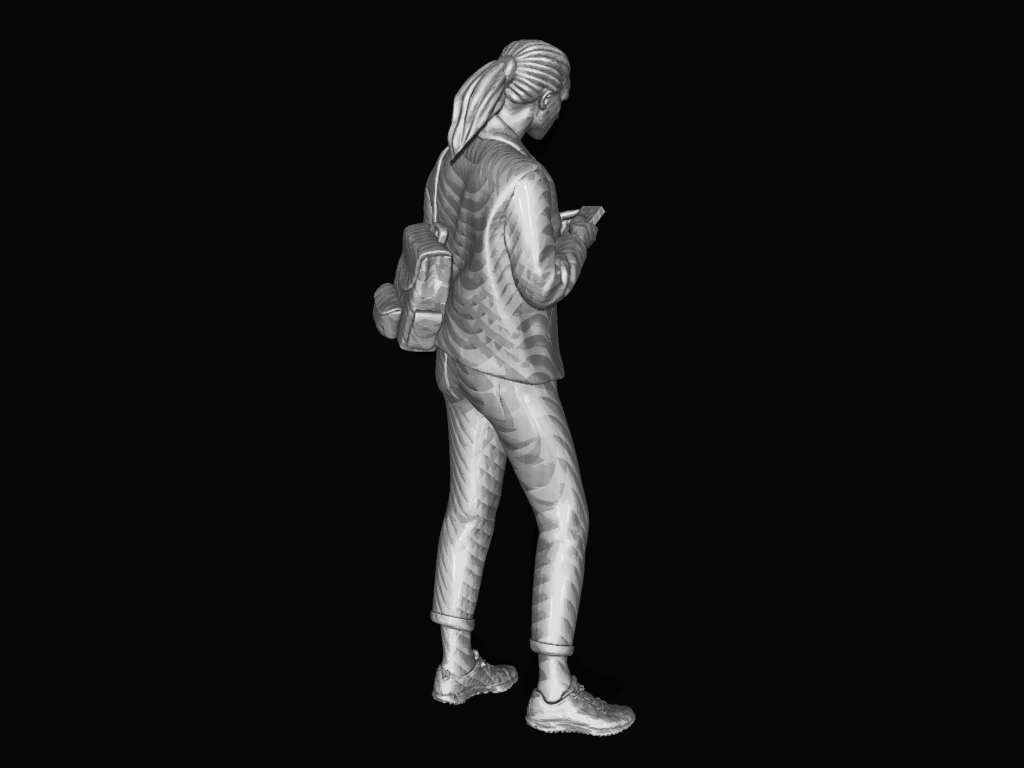 MM1086 Young People 7 Figure