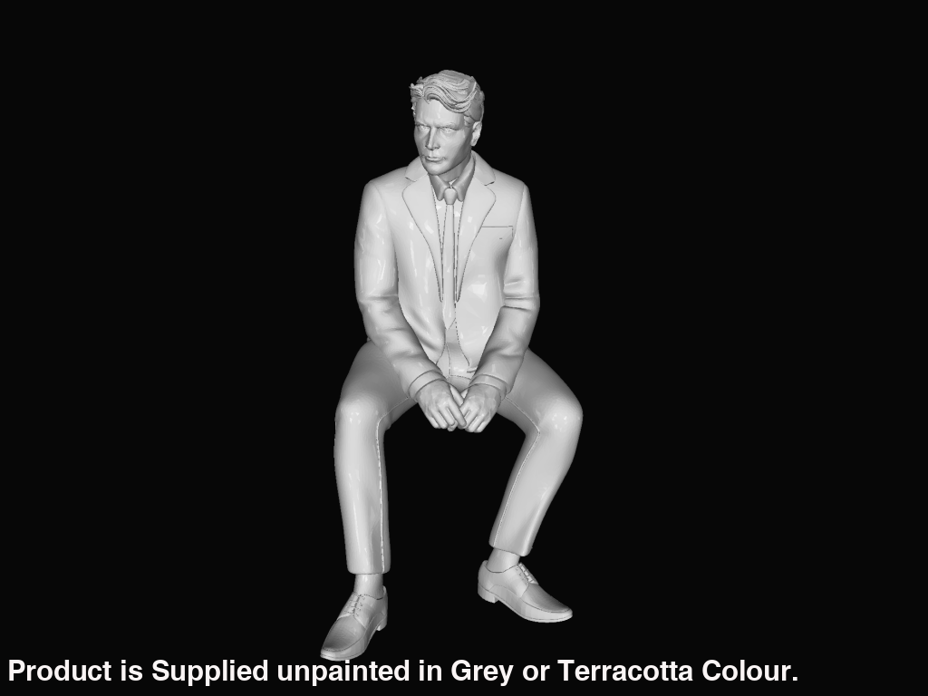 MM1087 Young People Sitting 7 Figure