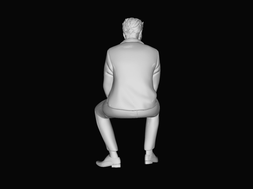 MM1087 Young People Sitting 7 Figure