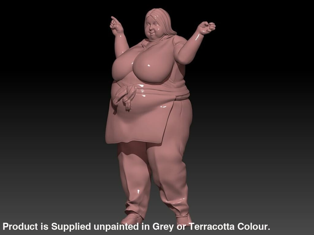 MM1100 Large Waitress Figure