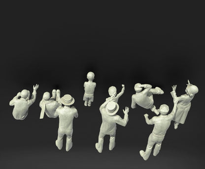 MM1107 Grand Prix 1900 Spectators Figure