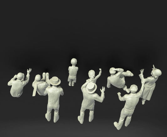 MM1107 Grand Prix 1900 Spectators Figure