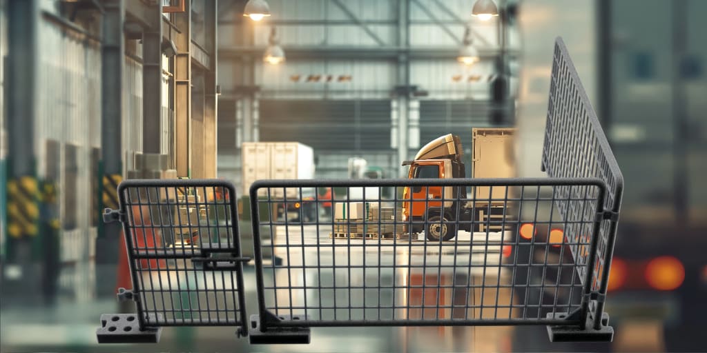 MM1116 1:32 Temporary Fencing Kit 1:32 132 Scale Accessory