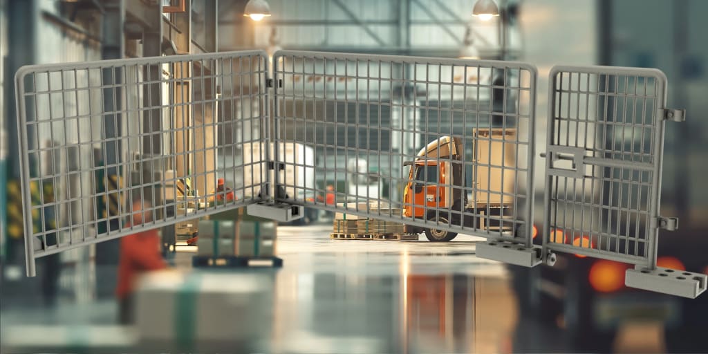 MM1116 1:32 Temporary Fencing Kit 1:32 132 Scale Accessory