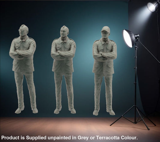 MM1117 Male with a Mohican haircut Figure