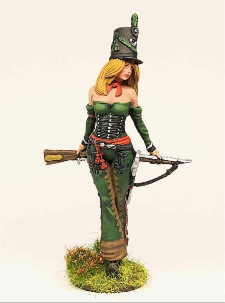 MM1118 95th Rifles Pin UP Girl Figure