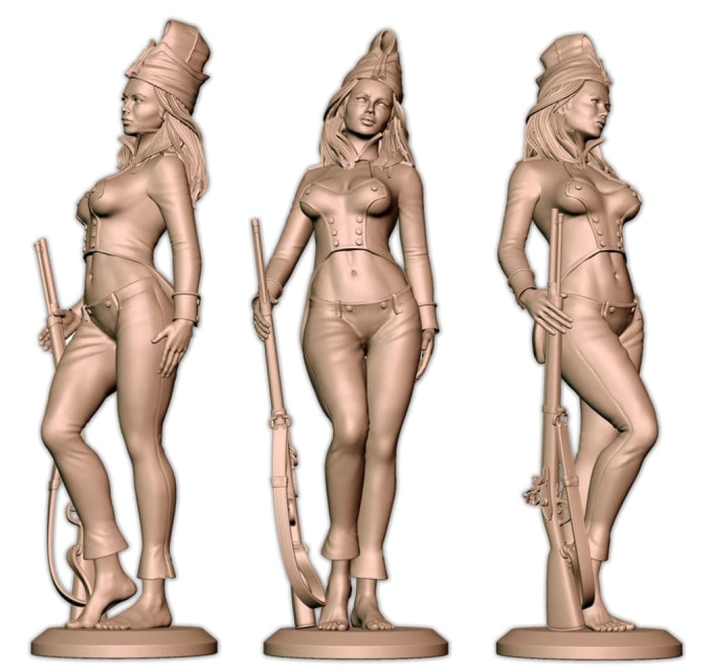 MM1119 French Pin Up Figure