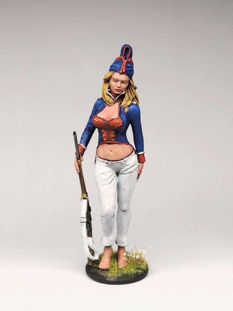 MM1119 French Pin Up Figure