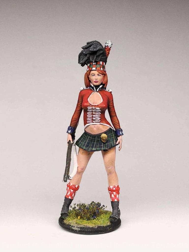 MM1120 Highlander Pin Up Figure