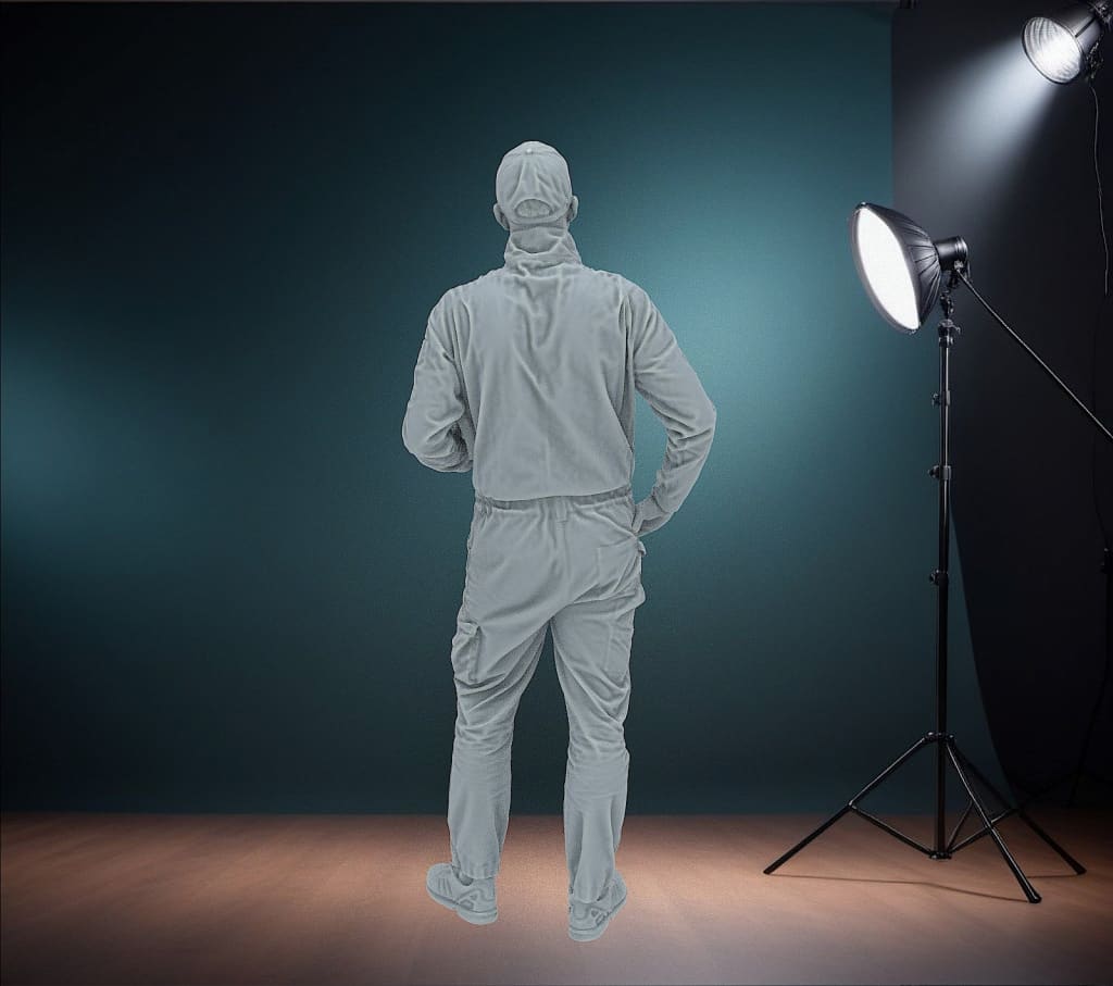 MM1124 Man with VR Headset Figure