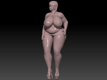 MM1132 Large Female Street Walker Figure
