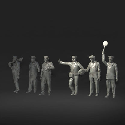 MM1151 Railway Station staff Figure