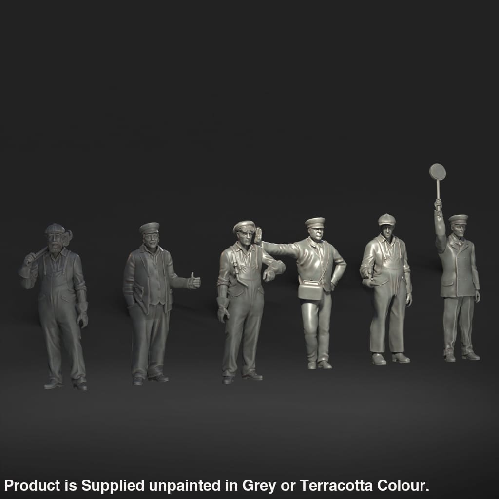 MM1151 Railway Station staff Figure