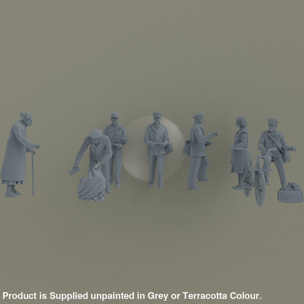MM1153 Postman and People Figure