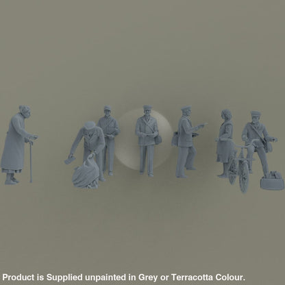 MM1153 Postman and People Figure