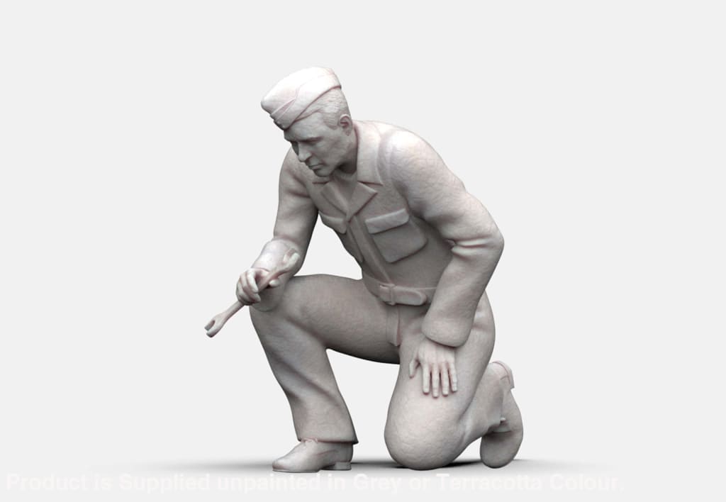 MM1154 WW2 RAF Ground Mechanic Figure