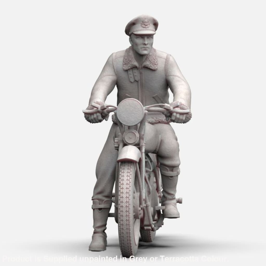 MM1154 WW2 RAF Pilot and Motorbike Figure
