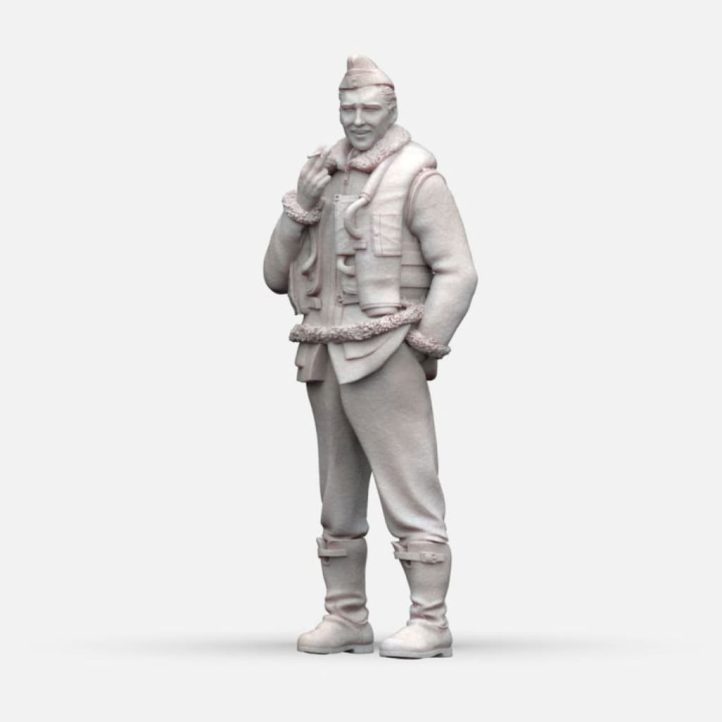 MM1154 WW2 RAF Pilot Smoking Figure