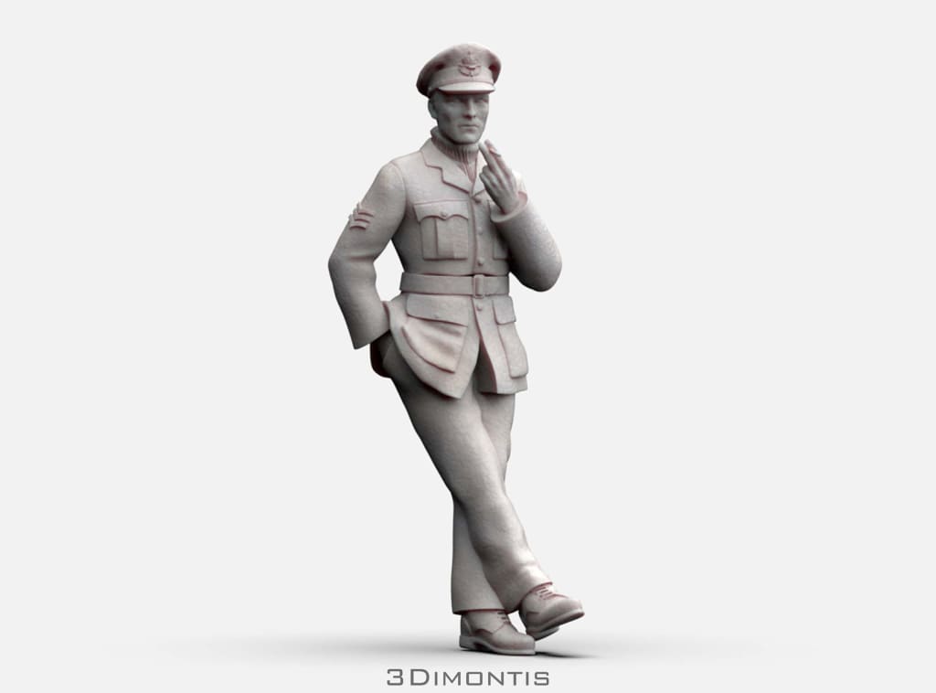 MM1154 WW2 RAF Sergeant Pilot Figure
