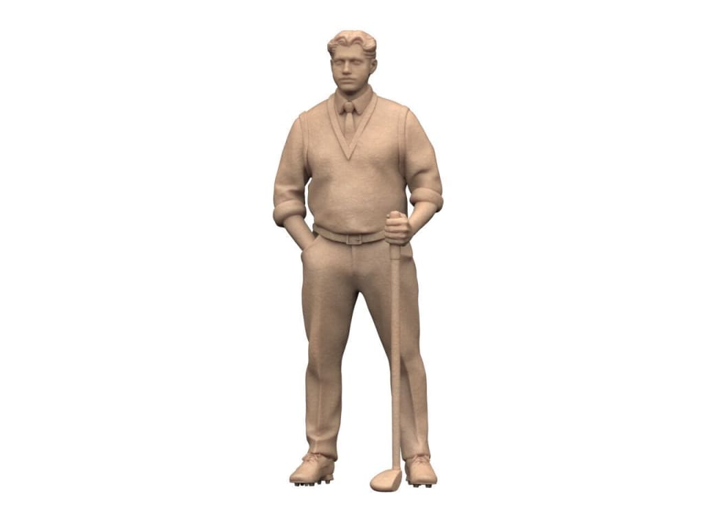 MM1165 Golf Player 1 Figure