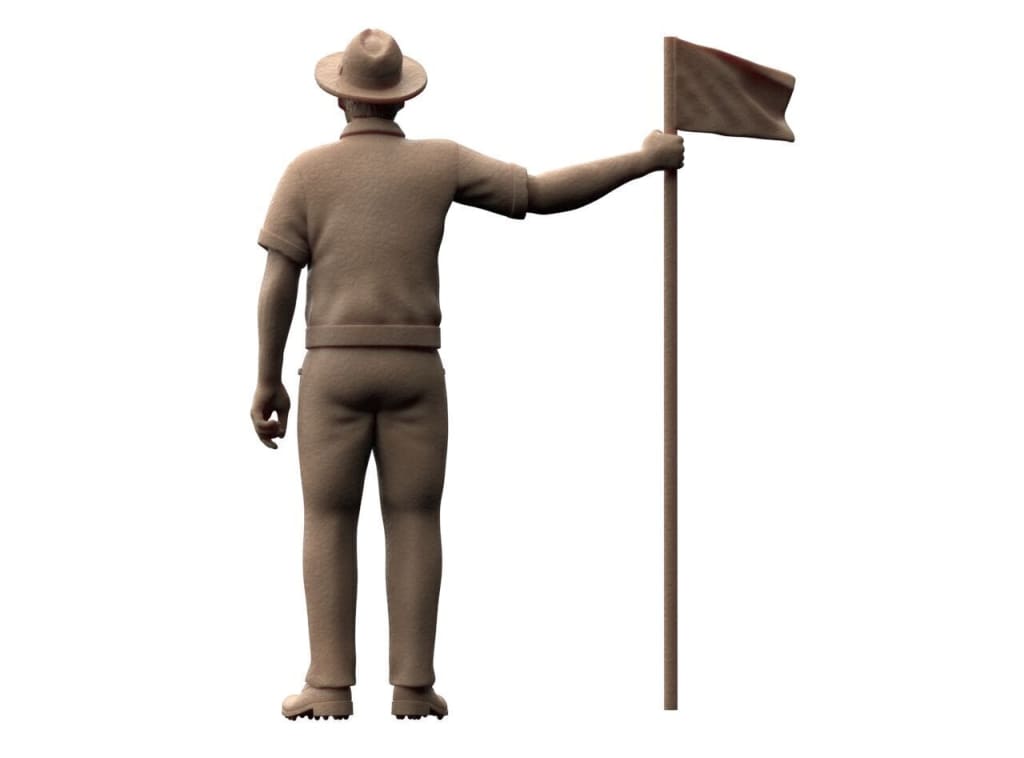 MM1165 Golf Player 2 Figure