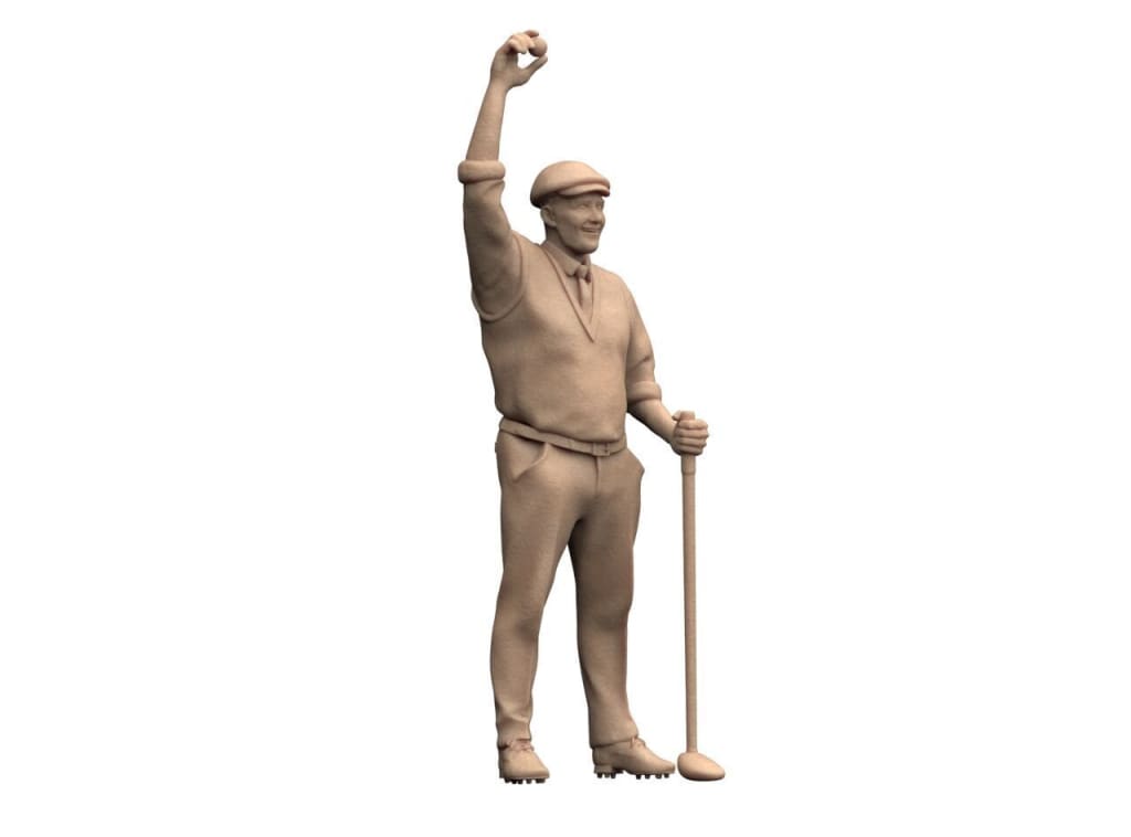 MM1165 Golf Player 3 Figure