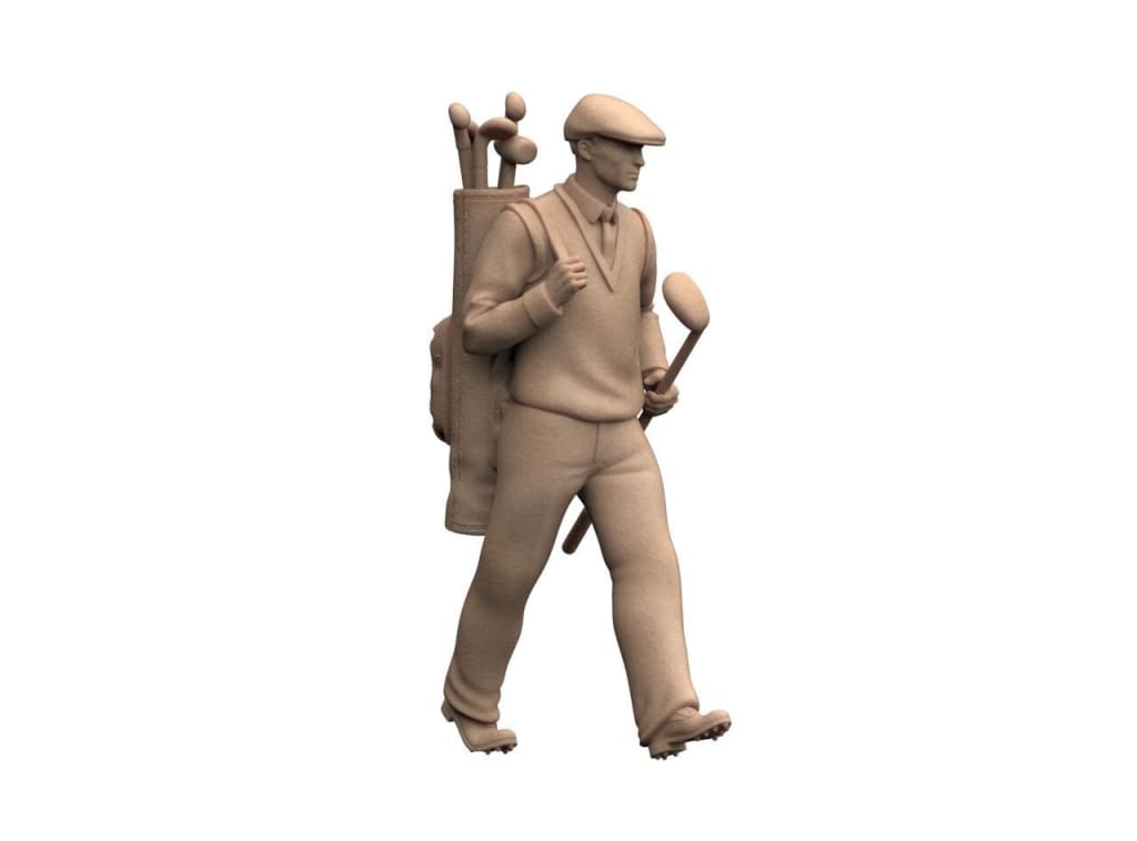 MM1165 Golf Player 4 Figure