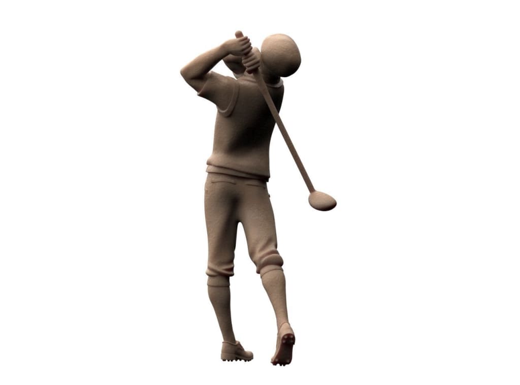 MM1165 Golf Player 5 Figure
