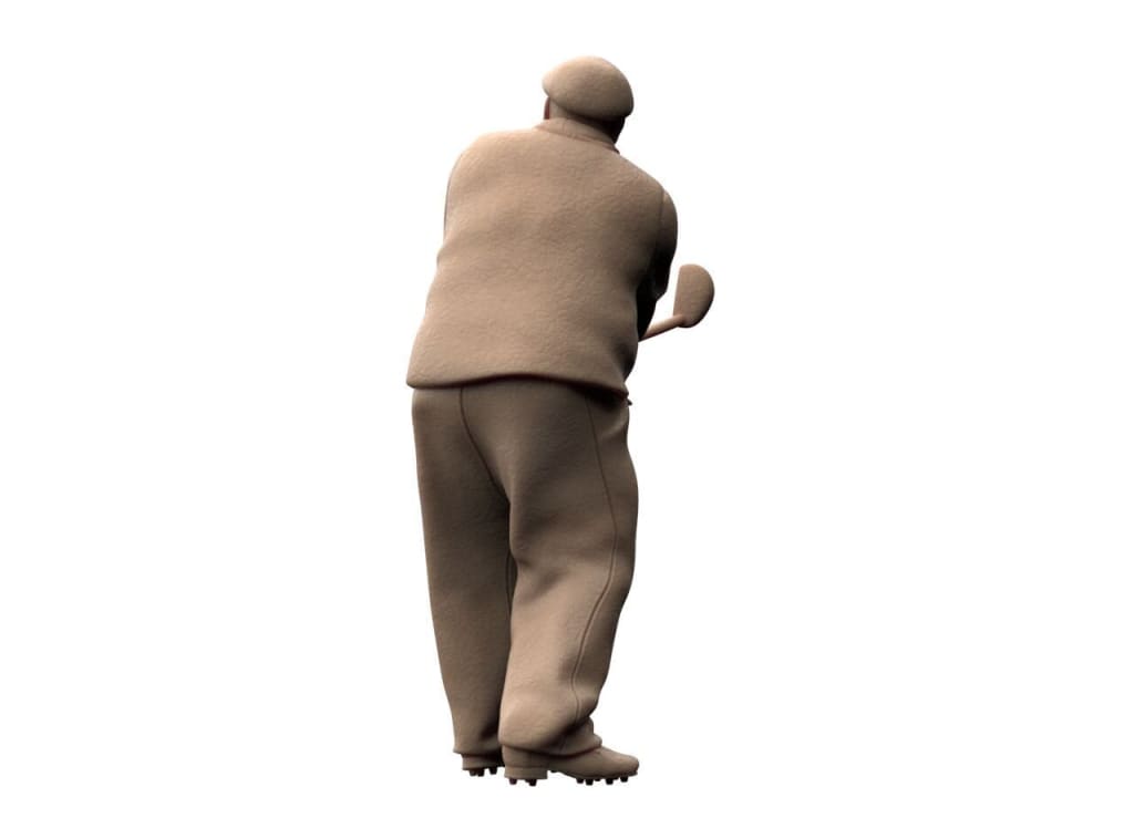 MM1165 Golf Player 7 Figure