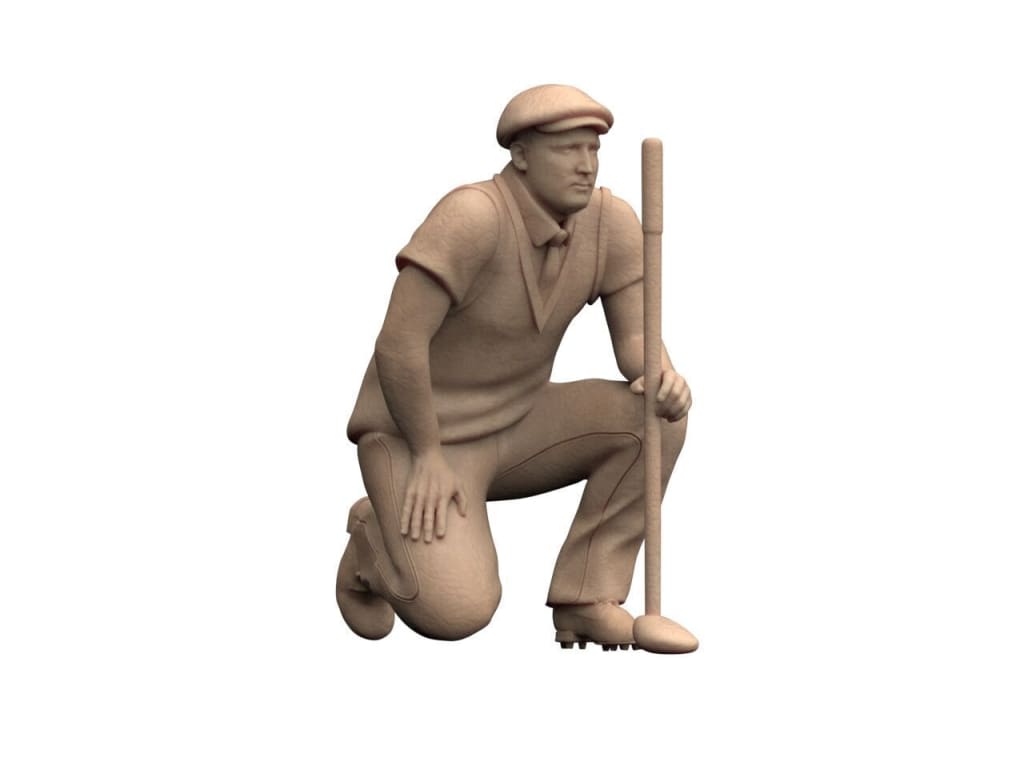 MM1165 Golf Player 8 Figure
