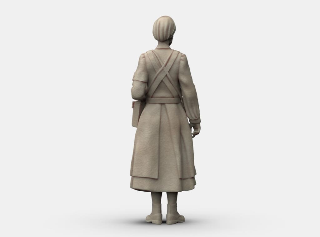 MM1188 German WW2 Nurse Figure