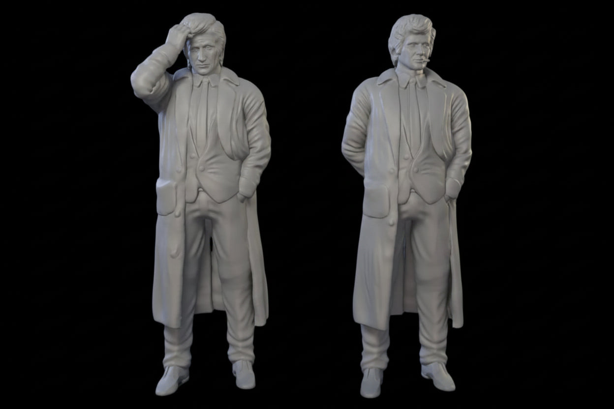 MM1201 Columbo PI Detective – Scale Scenery And Figures