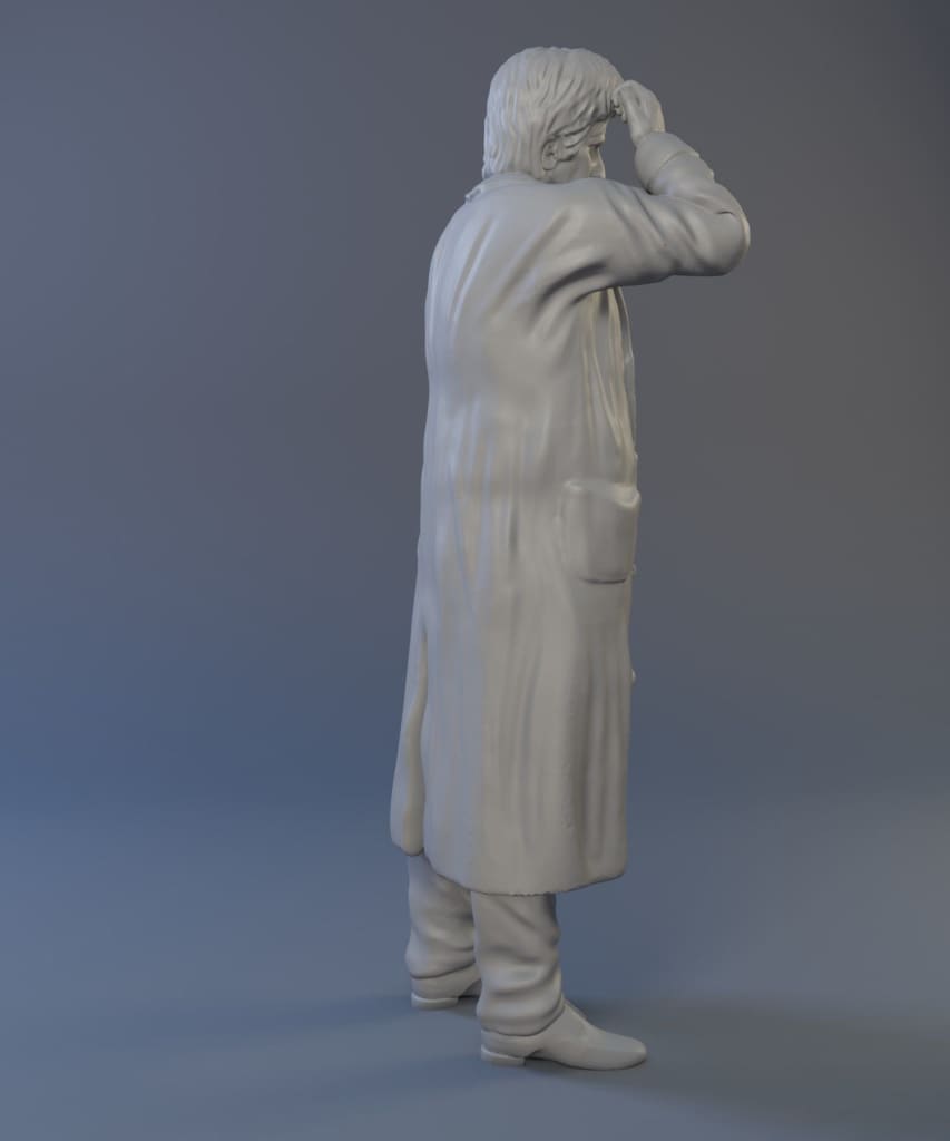 MM1201 Columbo PI Detective Figure