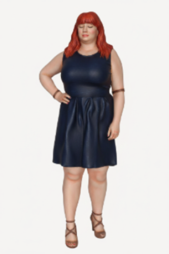 MM148 Large Young Female Hand on Hip