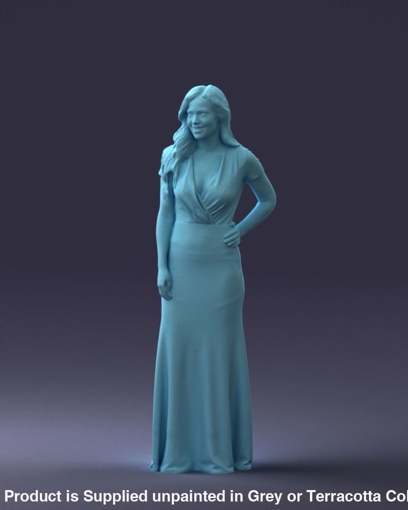 Female In Evening Dress Figure