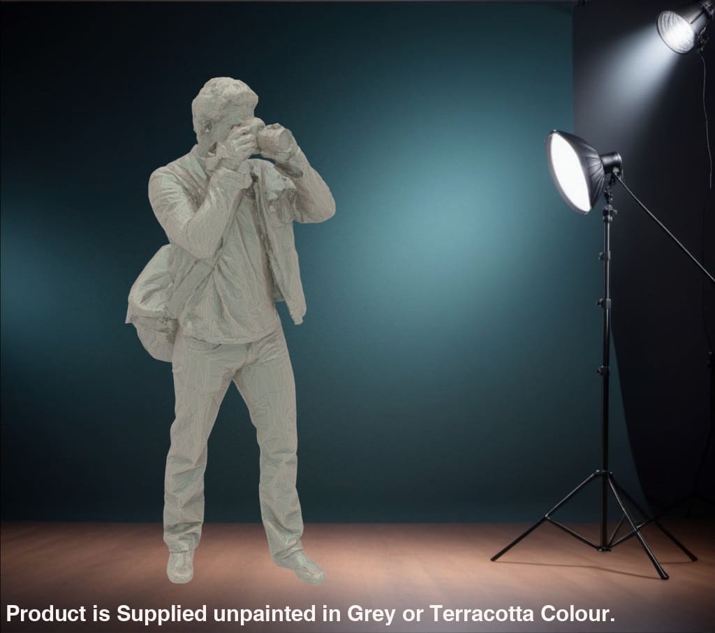 MM190 Male Train Spotter with Camera Figure