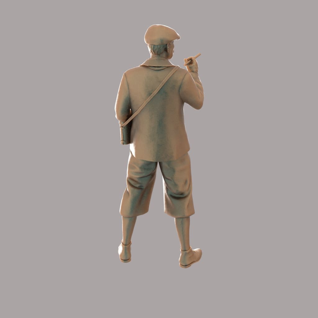 MM2025 Posh 1900’s Gentleman smoking Figure
