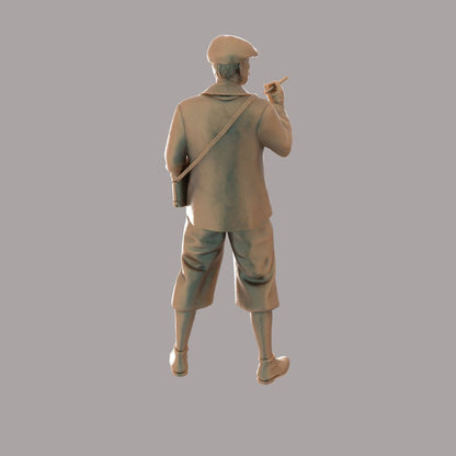 MM2025 Posh 1900’s Gentleman smoking Figure