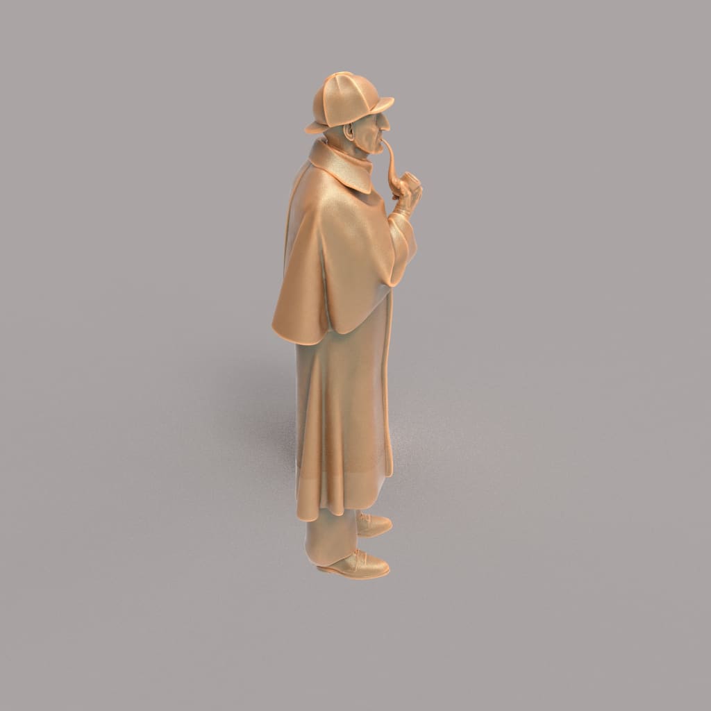 MM2026 Sherlock Holmes Detective Figure