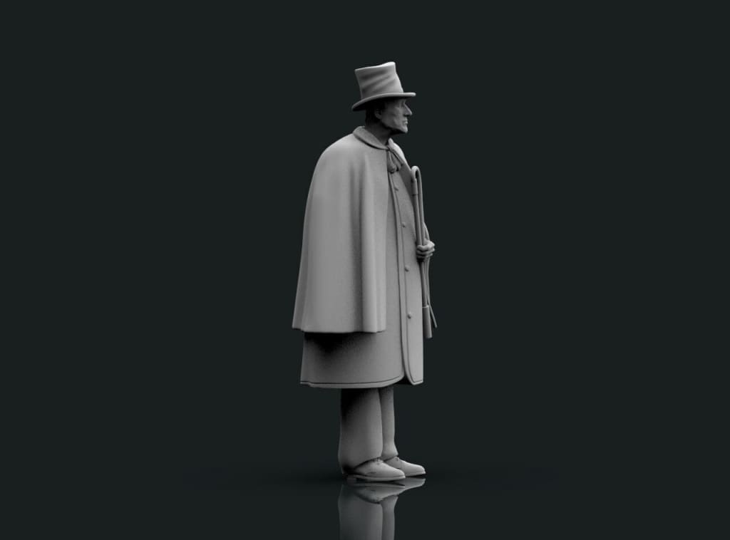 MM2033 Coachman Figure
