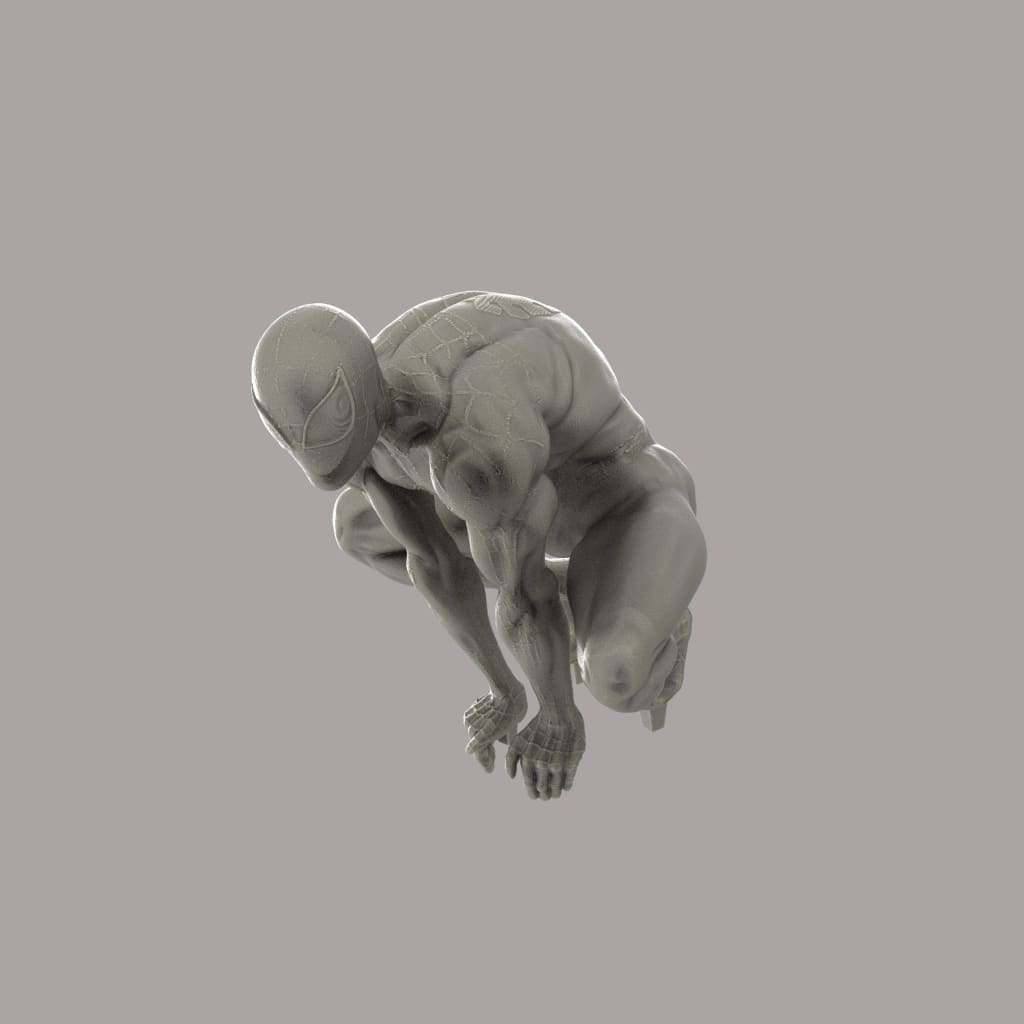 MM2041 Male in Spider Suit Figure