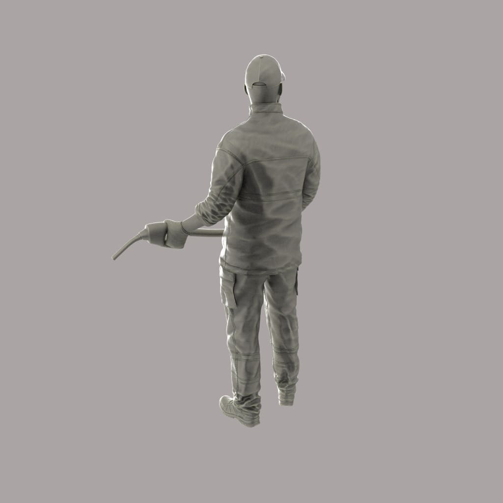 MM2043 Gas/Petrol Pump Attendent Figure