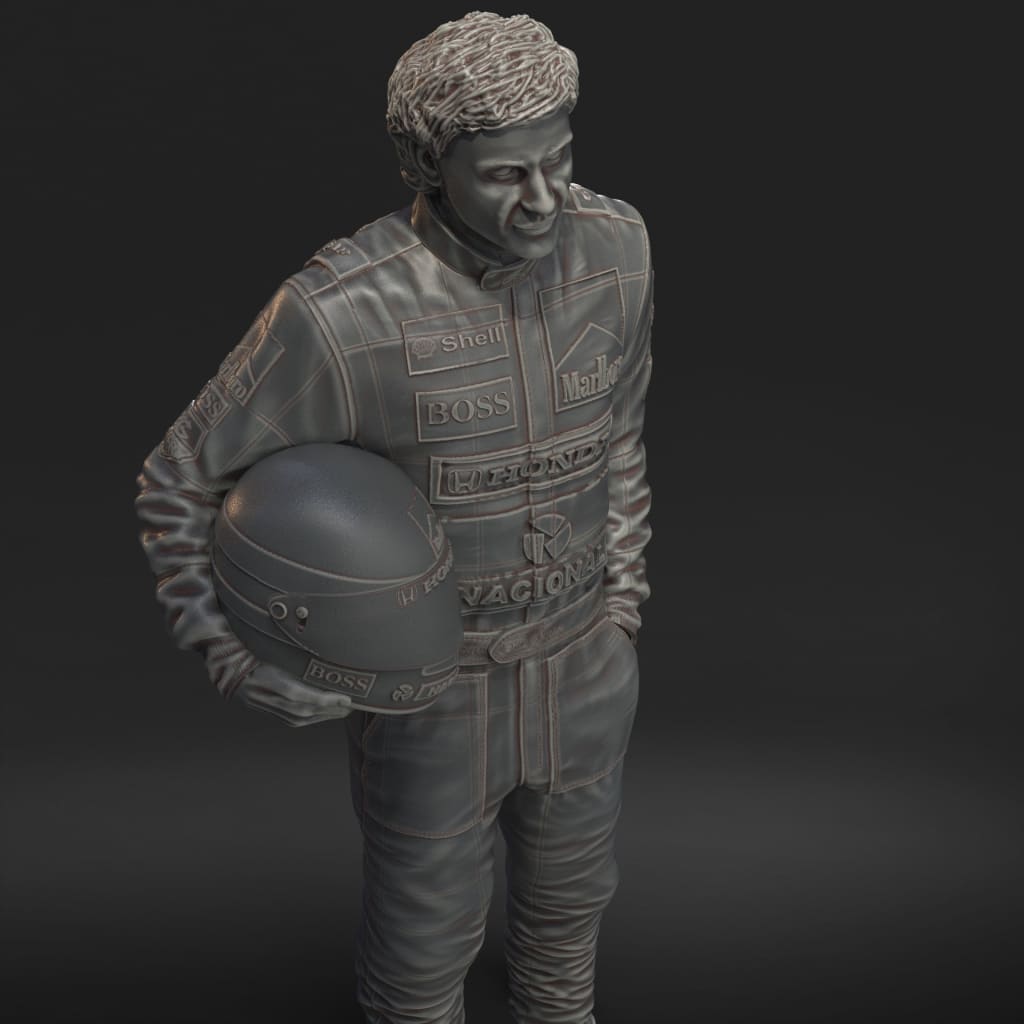 MM2056 Ayrton Senna F1 Figure